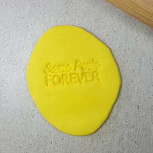 Cookie Stamp Embosser - Same Penis Forever - Click Image to Close